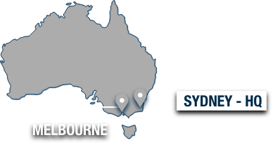 Map of A&M Global Tag locations in Australia